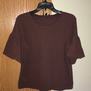 Puffy short sleeve Express top. Size M